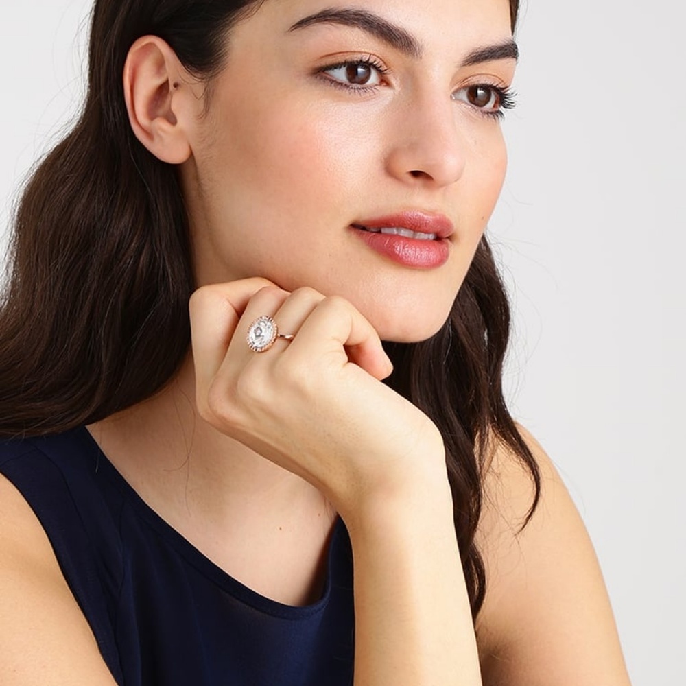 Ted Baker Rada Rivoli Swarovski Crystal Ring - Picture 2 of 2